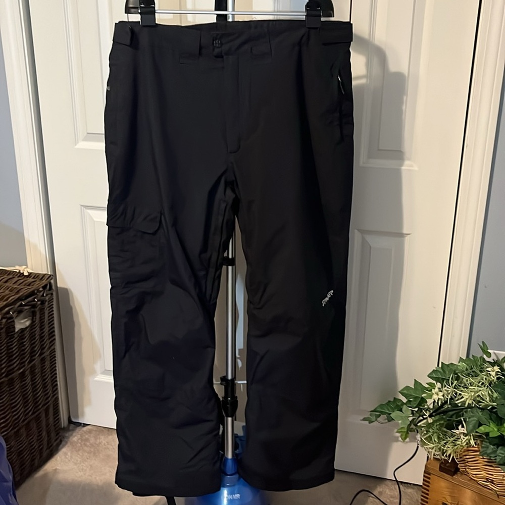 Mens Black Spyder Ski/Snow Pants Size XXL ⛷️ ❄️